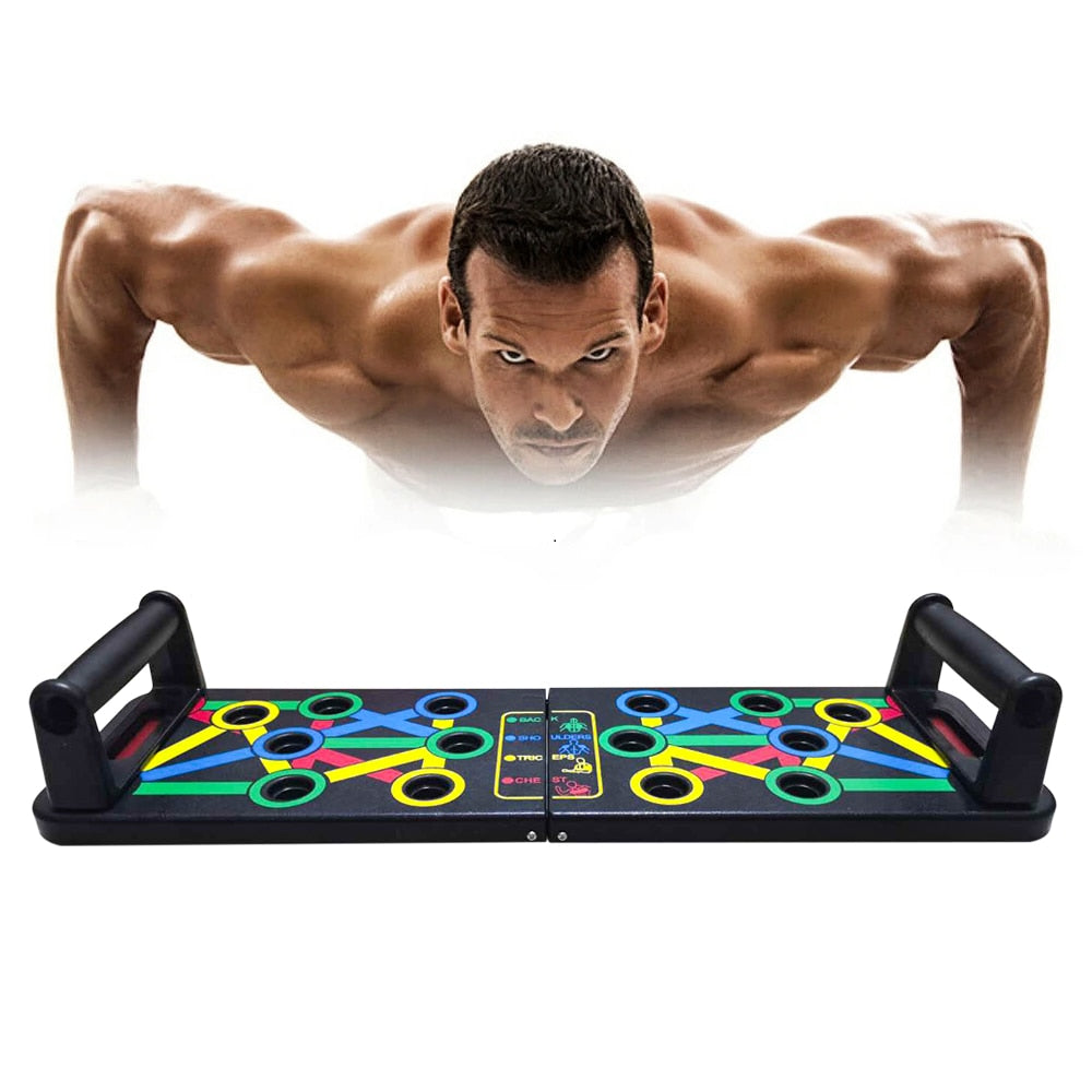 Maximize Your Workout with the Versatile 14 in 1 Push-Up Board