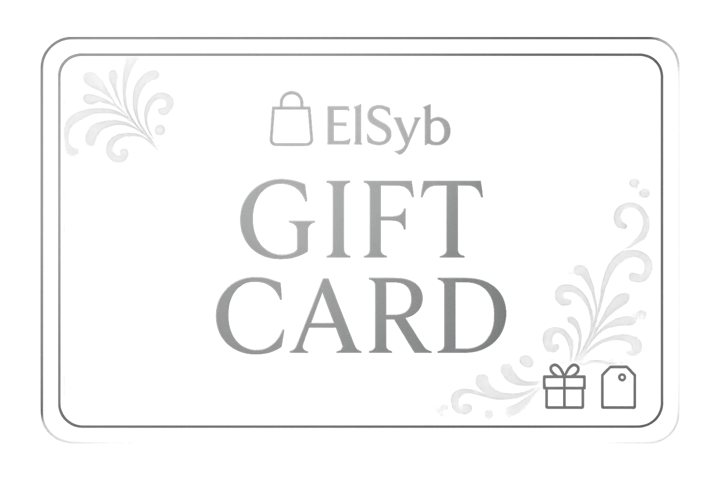 ElSyb Gift Card image for my shop to buy the customers, gift card online