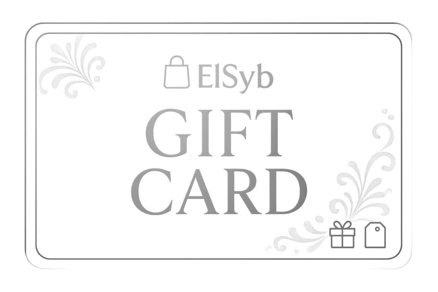 ElSyb Gift Card image for my shop to buy the customers, gift card online