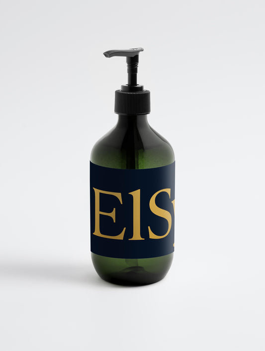 ElSyb Hand & Body Wash, Peppermint & Dark Cedar
