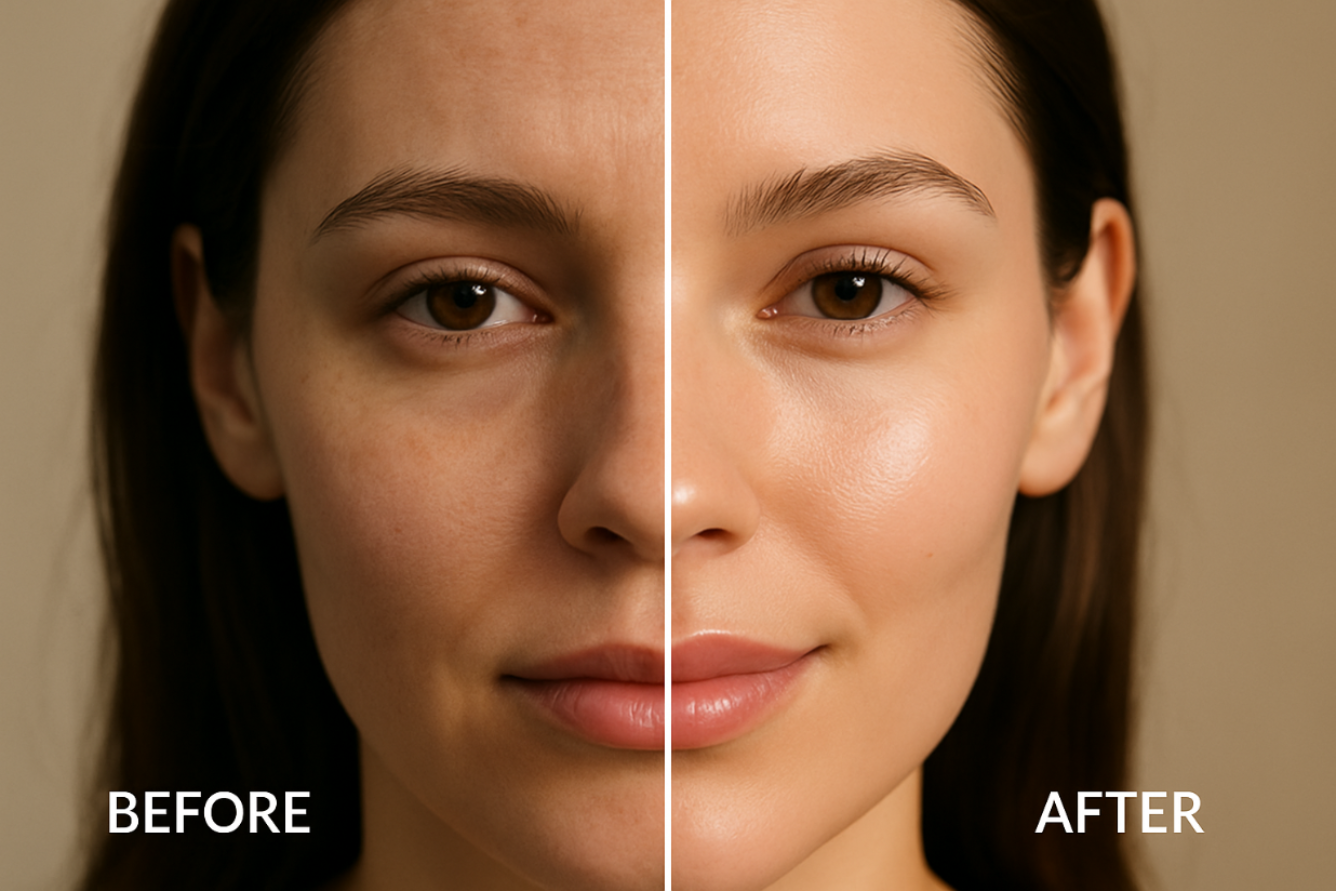 skincare result