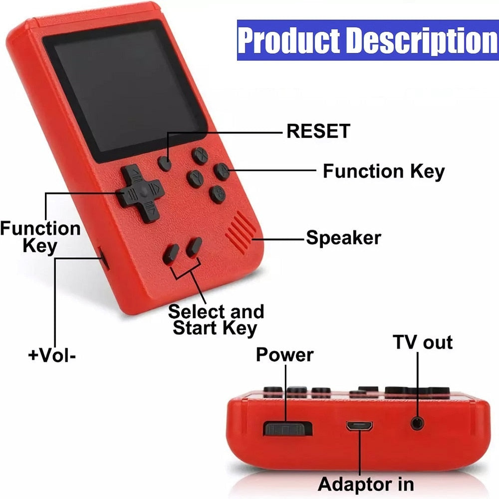 Classic Portable Mini Video Game Console