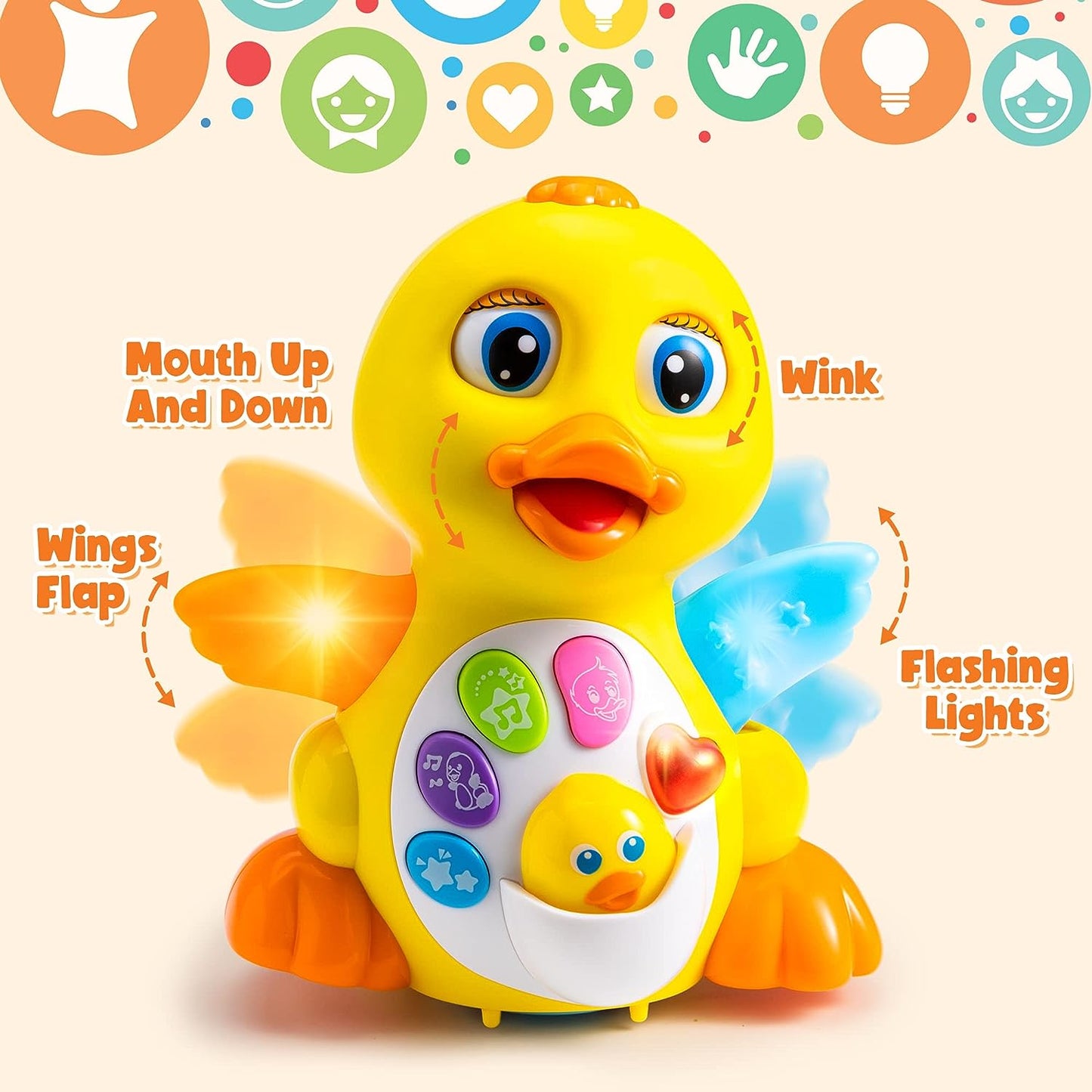 Baby Musical Duck Toy