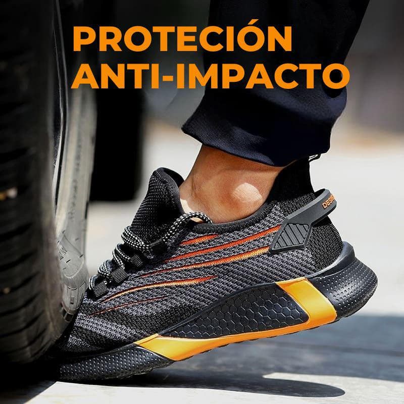 Industrial Security Shoes with Cap for Men