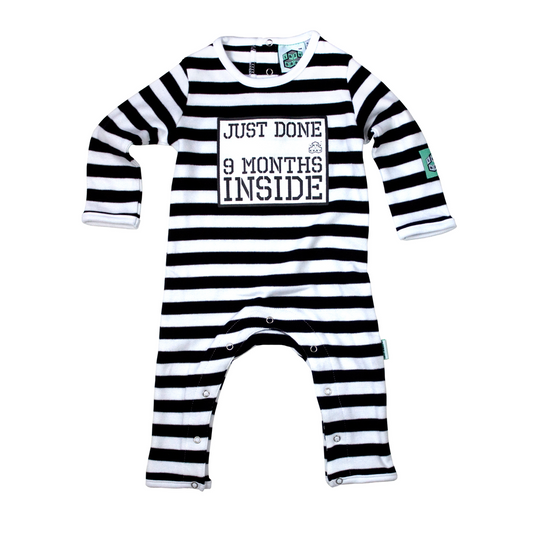Just Done 9 Months Inside® New Born Baby Grow- Baby Shower Gift